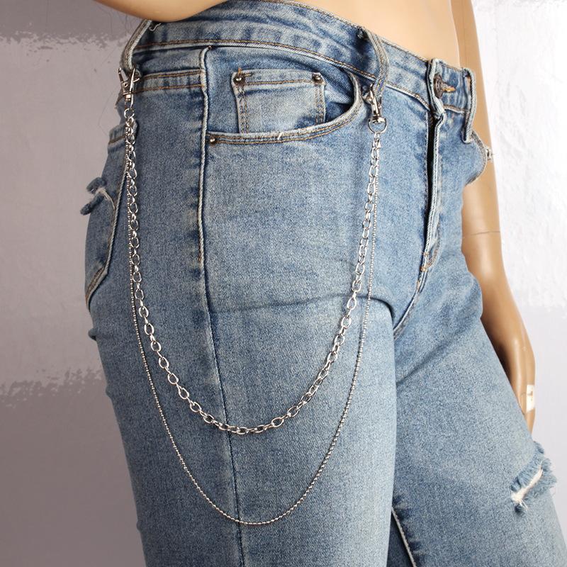 Jewelry Sexy Bikini Shorts Waist Chain Punk Versatile Personality Metal Double Pants Chain