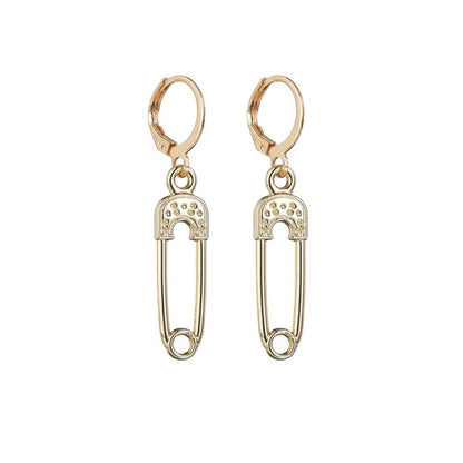 Accessories Popular Sex Pin Earrings Fashion Simple Alloy Earrings