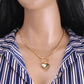 Jewelry Trend Love Necklace Female Personality Creative Fashion Necklace Ins Peach Heart Clavicle Chain