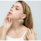 Jewelry personality simple fan-shaped exaggerated tassel geometric earrings retro temperament heart-shaped earrings for women