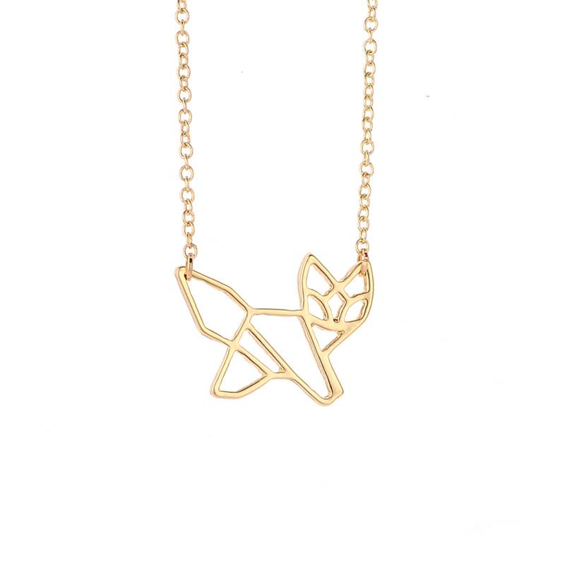Necklace Personality Necklace Popular Hollow Fox Necklace Jewelry
