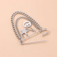 Jewelry Retro Temperament Light Luxury Suit Smiley Face Brooch Female Fashion Star Pin Accessories