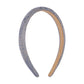 F4153TikTok simple fine edge texture fabric headband sponge sweet net red headband