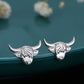 Explosive Children's Jewelry Cute Cartoon Cow Earrings Female Fashion Small Animal Earrings Jewelry