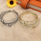 Fashion Earrings Pop Alloy Earrings Earrings Frosted Ring Circle Hoop Earrings Earrings