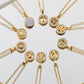 Kuaishou live broadcast fashion inlaid zircon four-leaf clover necklace femininity girls high sense creative simplicity
