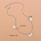 Jewelry Simple Fashion Butterfly Necklace Personality Popular Five-pointed Star Clavicle Chain Women's Accessories