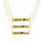 Explosive Mother's Day Gift Simple Fashion Mother Bear Pendant Necklace Alloy Gold and Silver Two Colors