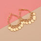 Metal sheet pendant earrings punk metal big earrings personality fashion earrings earrings step into accessories