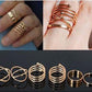Vintage Exaggerated Knuckle Ring Fashion Simple Ring Jewelry Set