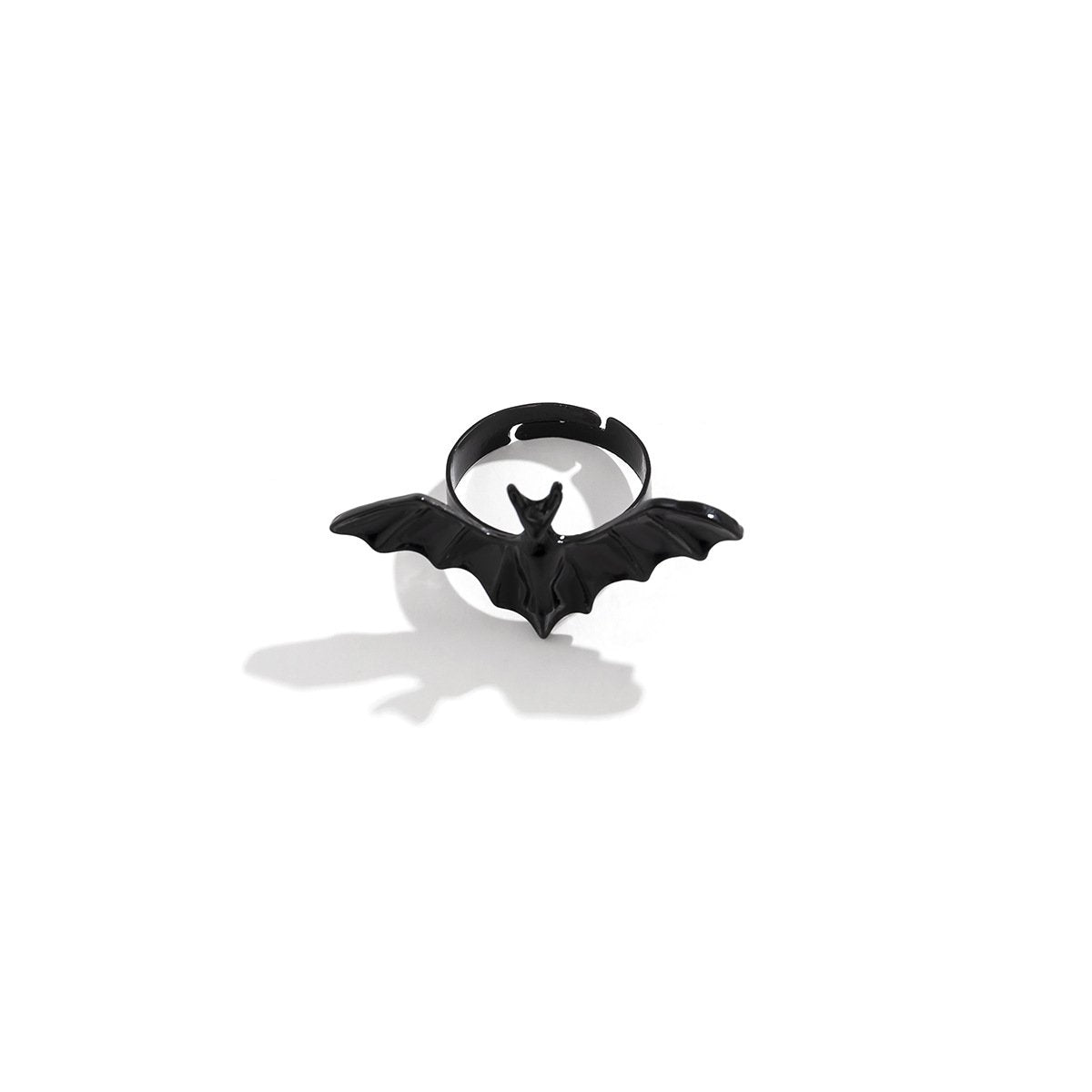 Jewelry Creative Dark Opening Bat Ring Personality Sweet Cool Snake Halloween Ring Female