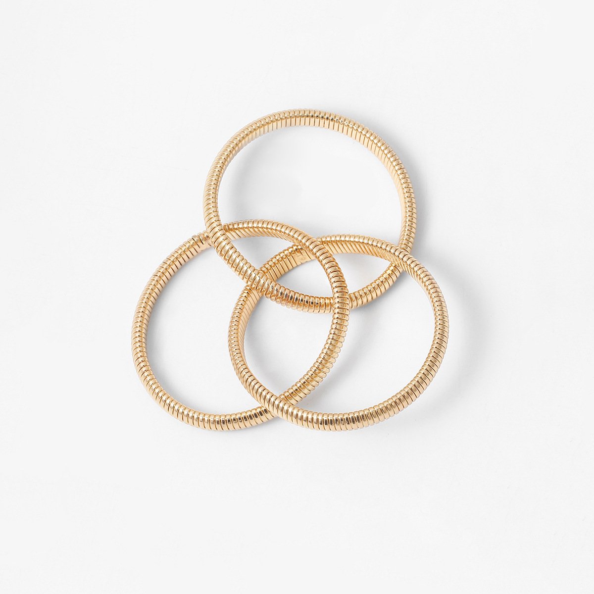 Jewelry creative personality cross stacked chain bracelet exaggerated wild punk three layer bracelet female