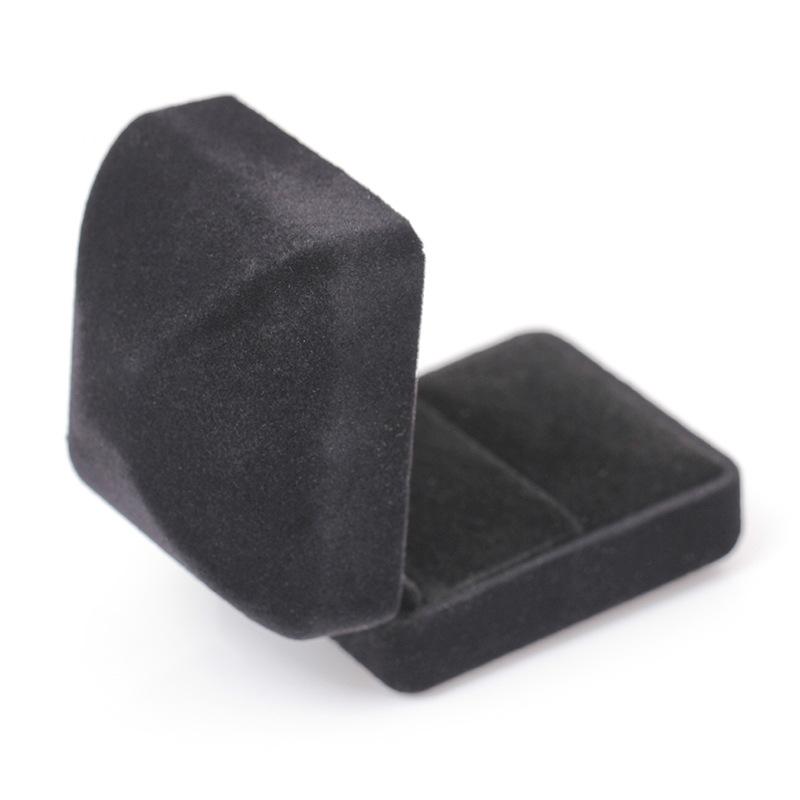 Exquisite velvet gift box jewelry box necklace box square jewelry box earring ring box