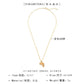 Fashion creative African map shape necklace trendy all-match pendant pendant