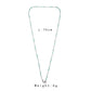 Mask Lanyard Anti-lost Chain Glasses Chain Fashion Rectangular Crystal Bead Multipurpose Necklace