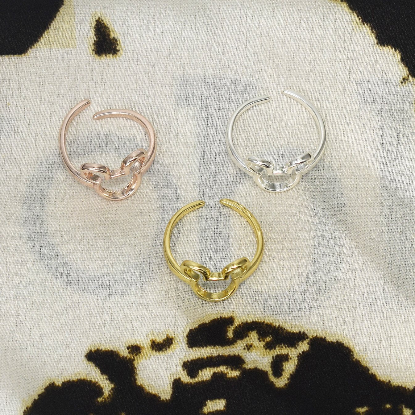 Fashion Jewelry Sweet Beauty Cute Cartoon Mickey Mickey Mouse Open Ring Electroplating Gold Silver