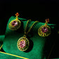 Explosive jewelry set niche light luxury earrings necklace women's fashion high-end pendant jewelry