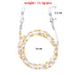 Jewelry Popular Rice Beads Glasses Chain Versatile Personality Mask Accessories 9-Piece Set