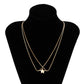 Jewelry Personality Snake Bone Chain Friendship Set Necklace Simple Magnetic Star Pendant Couple Necklace