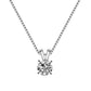 Hearts and Arrows Zircon Pendant Simple Fashion Temperament Girls Four Claws Necklace Jewelry