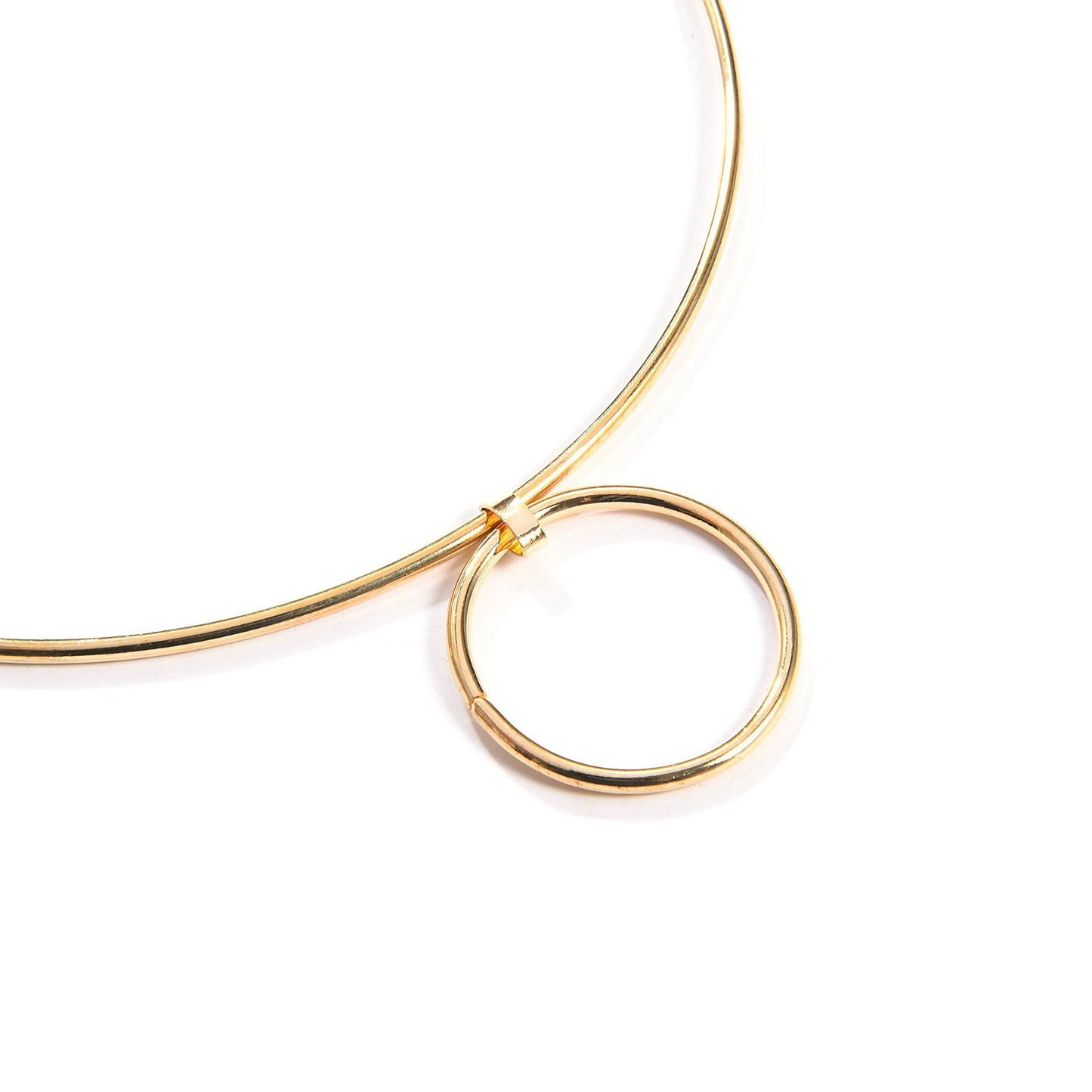 Jewelry fashion size ring collar choker necklace ladies trendy alloy short money jewelry