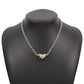 N942 Jewelry Simple Temperament Heart Necklace Metal Texture Resin Fashion Necklace