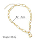 Jewelry Simple Punk Lock Pendant Necklace Fashion Personality Ladies Necklace