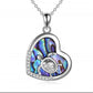 Jewelry Seashell Turtle Heart Pendant Necklace Women's Fashion Niche Design Sense Jewelry