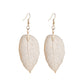 Popular retro earrings fashion temperament long hollow leaf earrings earrings