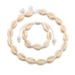 Accessories Boho Vintage Seashell Necklace Bracelet Set Ornament