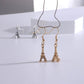 Simple, cheap and exquisite alloy iron tower party exclusive boutique lady personality earrings
