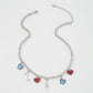 N974 Jewelry Metal Texture Heart Butterfly Necklace Temperament Fashion Creative Oil Drip Necklace Women