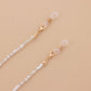Jewelry Ladies Love White Rice Beads Fashion Glasses Chain Personality Simple Mask Accessories