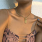 N8759 Jewelry Single Layer Simple Punk Snake Necklace Retro Versatile Niche Alloy Necklace