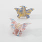 F4391 Colorful Fairy Temperament Butterfly Hairpin Acetic Acid Plate Sweet and Colorful Lazy Fashion Shark Clip