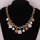 Ins niche design sense retro baroque imitation pearl necklace female clavicle chain sweater chain