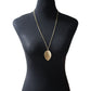 Jewelry Fashion Real Leaf Necklace Female Simple Hollow Leaf Sweater Chain