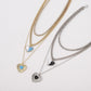 N152 Jewelry Chain Claw Chain Exaggerated Necklace Drip Oil Love Tai Chi Gossip Creative Necklace