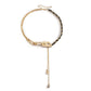 Jewelry Retro Hip Hop Chain Flannel Stitching Necklace Creative Alphabet Zircon Pendant Necklace Female