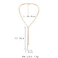 Fashion simple tassel full diamond pearl necklace light luxury super flash niche design irregular clavicle chain