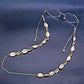 Glasses accessories gold shell glasses chain non-slip glasses lanyard dual-purpose mask chain hanging neck necklace