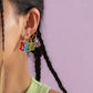Jewelry Sweet Cool Juice Transparent Bear Earrings Cute Sweet Gummy Cartoon Girl Earrings
