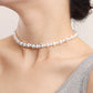 Jewelry niche GOLDEN letter imitation pearl necklace necklace female beaded necklace babes ins