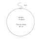 Boutique Necklace Ladies Simple Chain Clavicle Chain