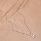 Personalized creative short moon crystal zircon pendant ins cold necklace clavicle chain female
