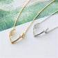 Popular Jewelry Girls Necklace Small Animal Elk Pendant Antlers Clavicle Chain Jewelry