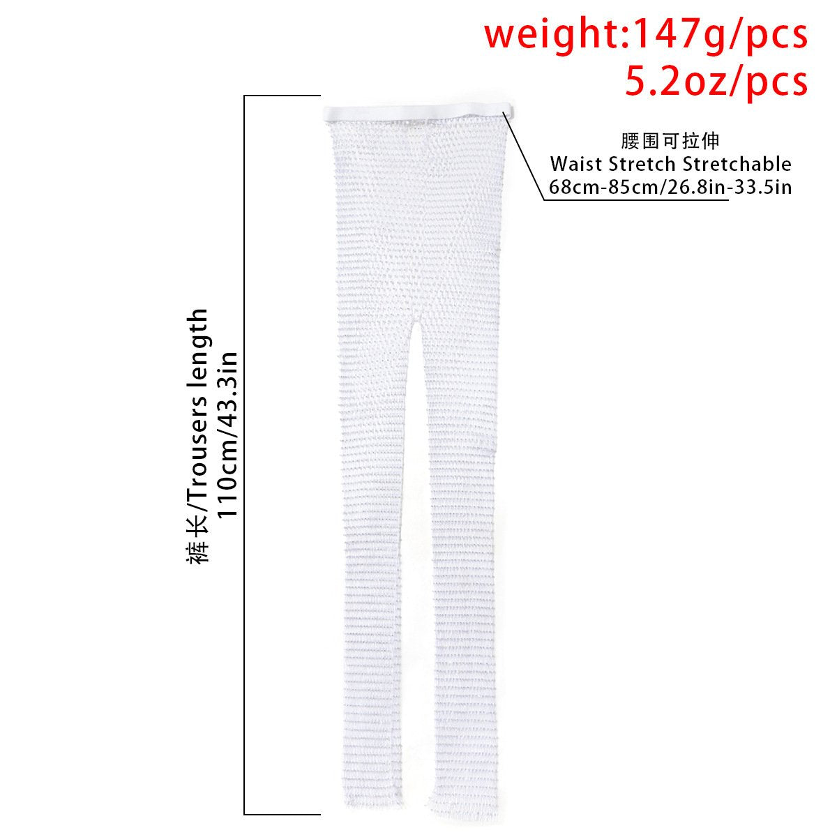 Jewelry Sexy Night Flash Diamond Hollow Pants Female Personality Trendy Perspective Fishnet Body Chain