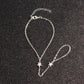 Fashionable and simple mitten five-pointed star accessories bracelet bracelet hand decoration alloy chain star jewelry