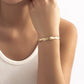 Creative twist-woven snake bone chain single-layer clavicle chain personality simple sweet cool necklace female jewelry