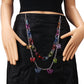 Jewelry street shooting color chain pants chain fashion candy color sexy hot girl butterfly waist chain